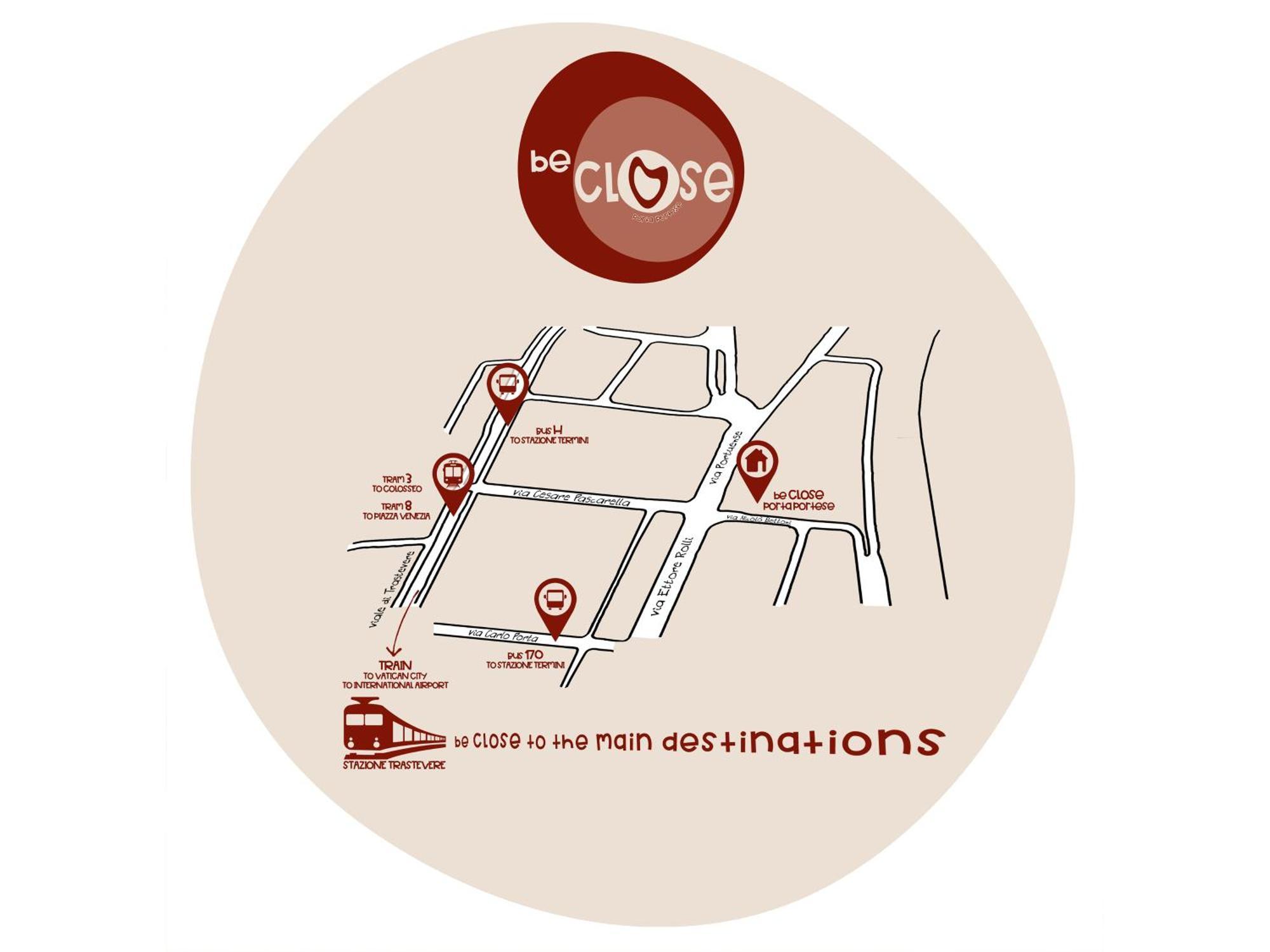 Apartamento Be Close - Porta Portese Con Terrazza